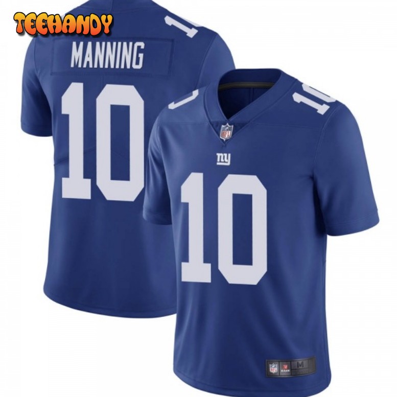 New York Giants Eli Manning Royal Limited Jersey