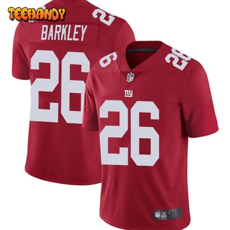 New York Giants Saquon Barkley Red Limited Jersey