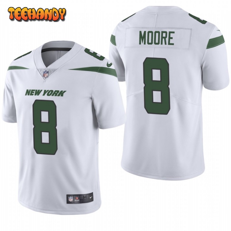 New York Jets Elijah Moore White Limited Jersey