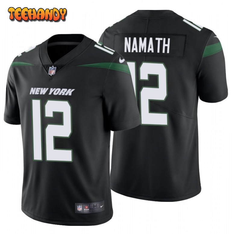 New York Jets Joe Namath Black Limited Jersey