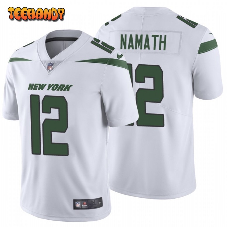 New York Jets Joe Namath White Limited Jersey