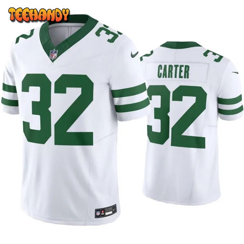 New York Jets Michael Carter White Legacy Limited Jersey