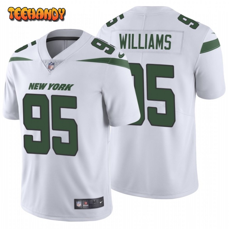 New York Jets Quinnen Williams White Limited Jersey