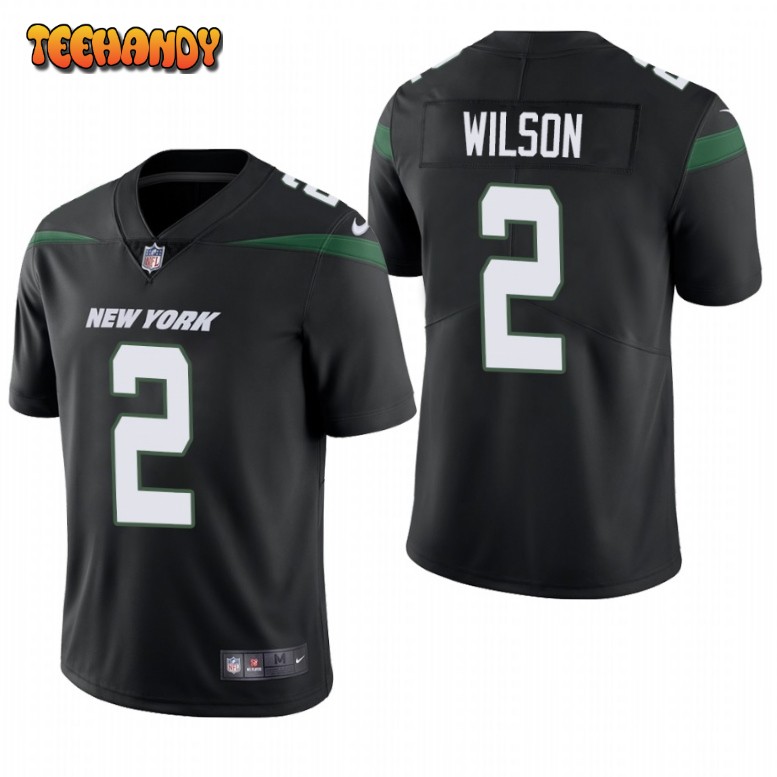 New York Jets Zach Wilson Black Limited Jersey