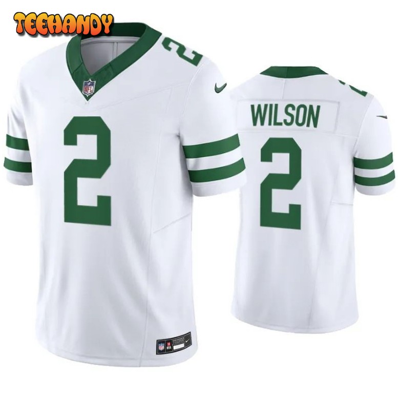 New York Jets Zach Wilson White Legacy Limited Jersey