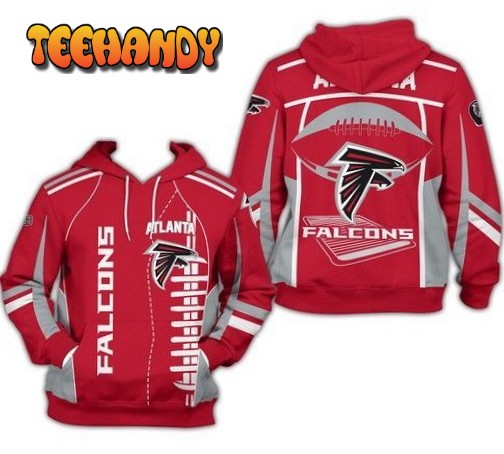 Nfl Atlanta Falcons Fullover Hoodie 3D Hoodie For Men For Women