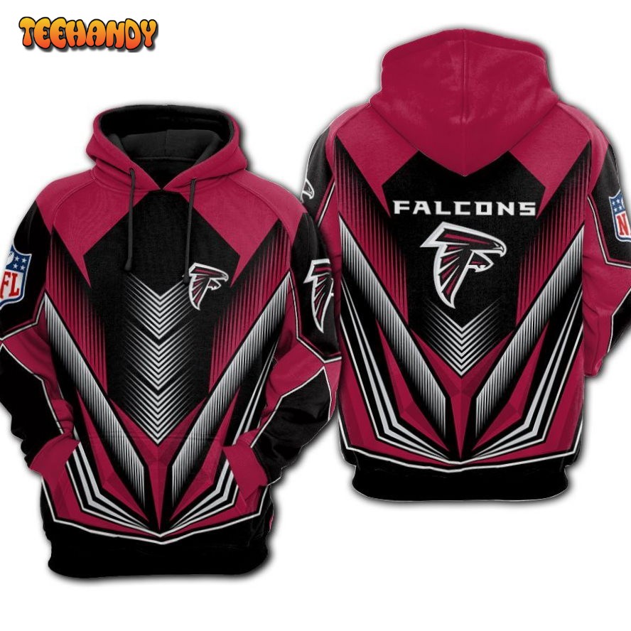 Nfl Atlanta Falcons Fullover Hoodie For Fan Newest Design 3D Hoodie