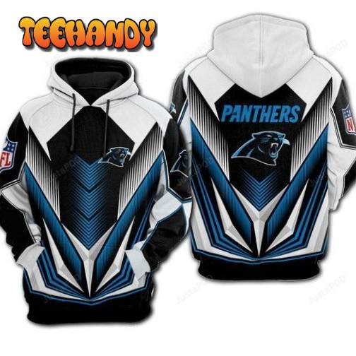 Nfl Carolina Panthers Fullover Hoodie For Fan Newest Design 3D Hoodie