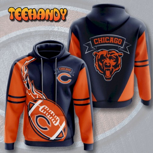 NFL Chicago Bears hoodie 3D Mens-Womens 