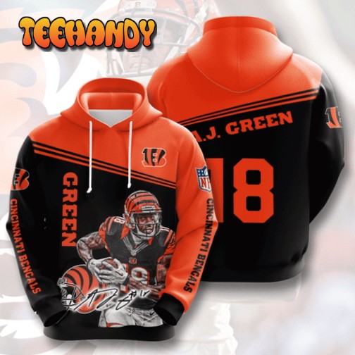 NFL Cincinnati Bengals 3D Hoodie For Men For Women, All Over Printed Hoodie