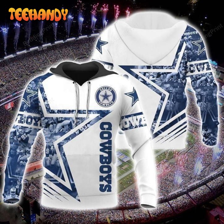 Nfl Dallas Cowboys For Cowboys Fan 3D Hoodie