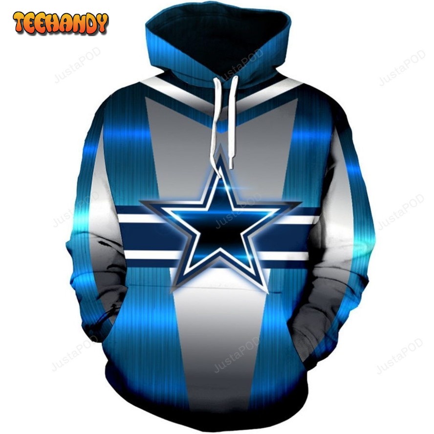 NFL Dallas Cowboys Men and Women 3D Hoodie Dallas Cowboys NFL 3D Shirt