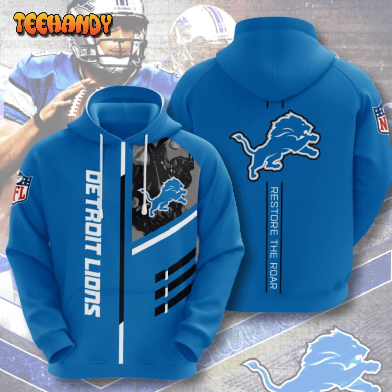 Detroit Lions Apparel 219 Hoodie All Over Printed in 2023