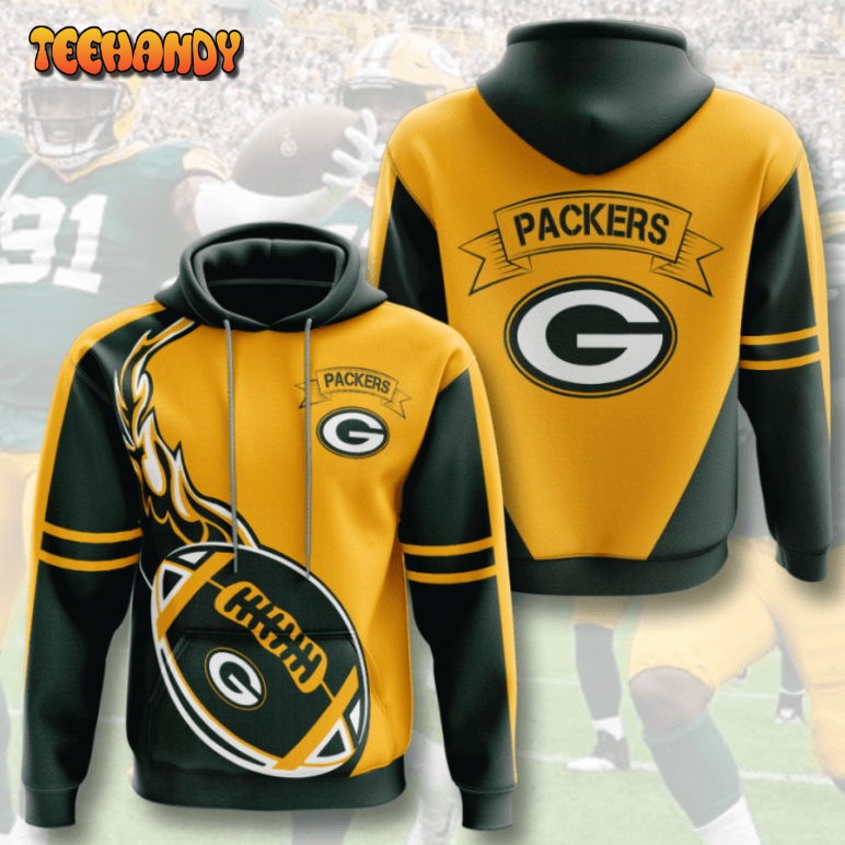 NFL Green Bay Packers 3D Hoodie For Men For Women All Over Printed Hoodie