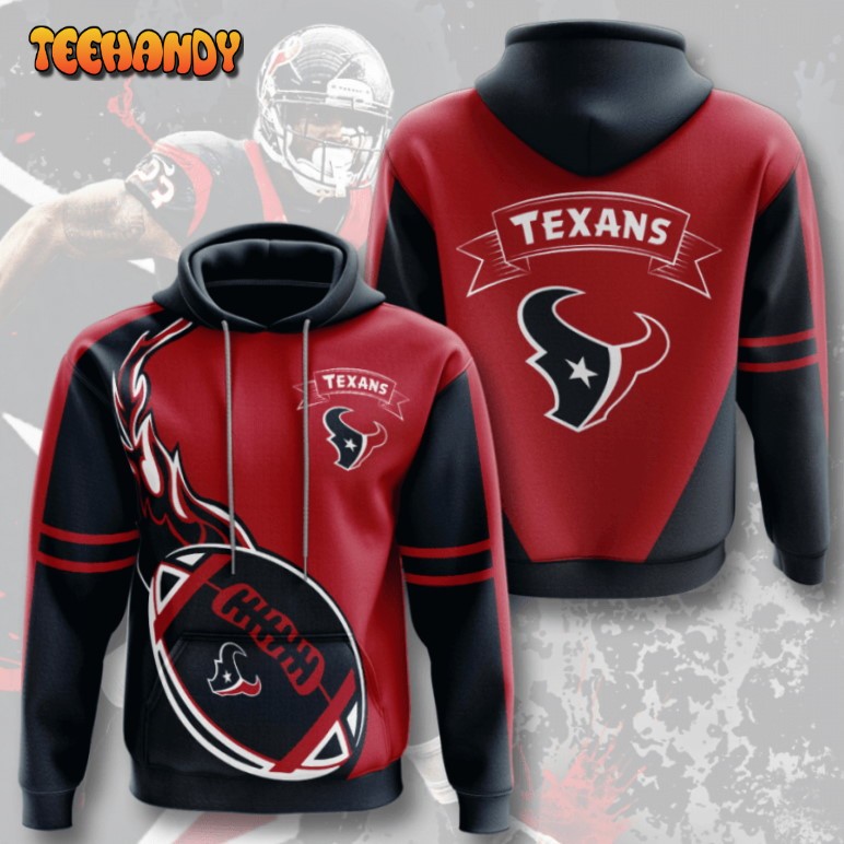 NFL Houston Texans 3D Hoodie For Men For Women All Over Printed Hoodie