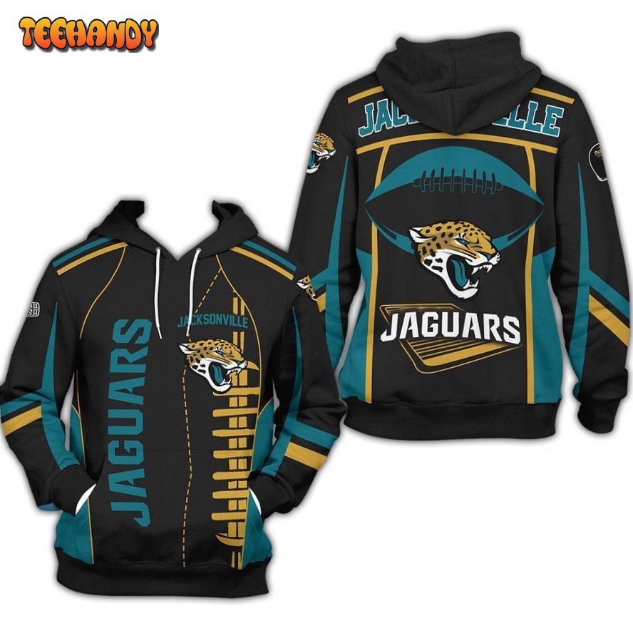 Jacksonville Jaguars Hoodie 3D Graphic Balls Cheap Shirt Pullover -  Reallgraphics