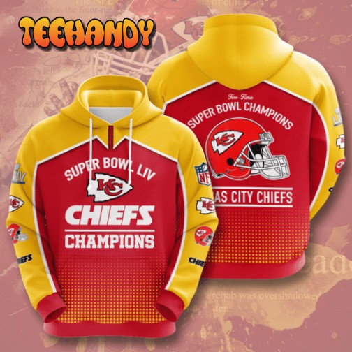 NFL Kansas City Chiefs 3D Hoodie For Men For Women