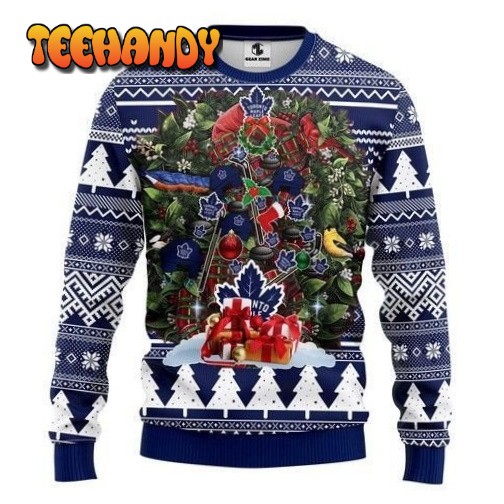 Nhl Toronto Maple Leafs Tree Christmas Ugly Christmas Sweater