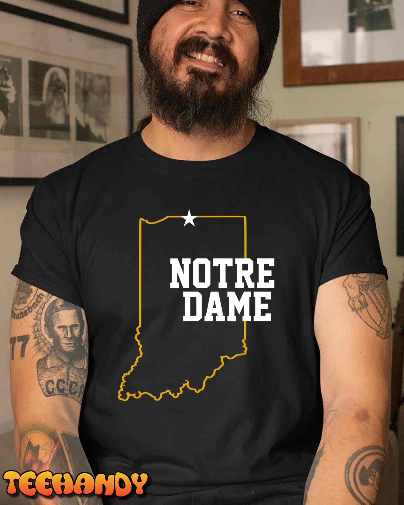 Notre Dame Indiana Notre Dame IN Notre Dame State Of Indiana T-Shirt