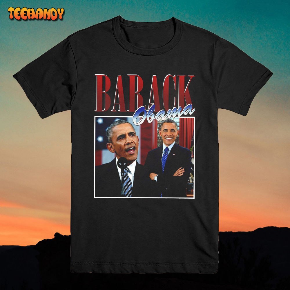 Obama Vintage Style T Shirt 90’s Style T Shirt