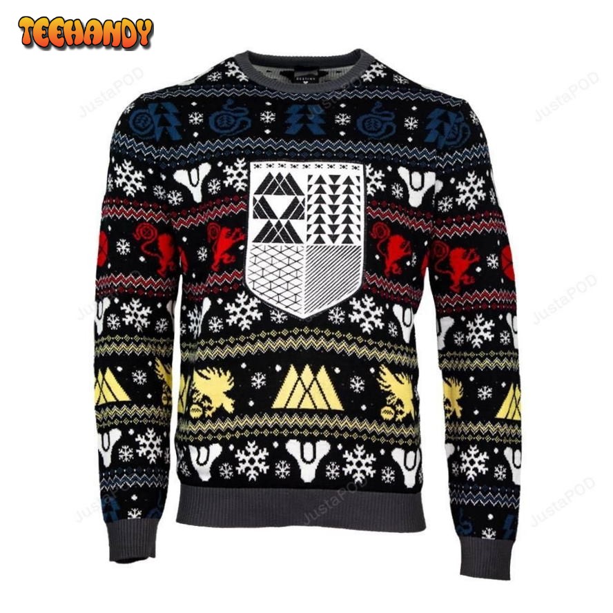 Official Destiny Fairisle Ugly Sweater, Ugly Sweater, Christmas Sweaters