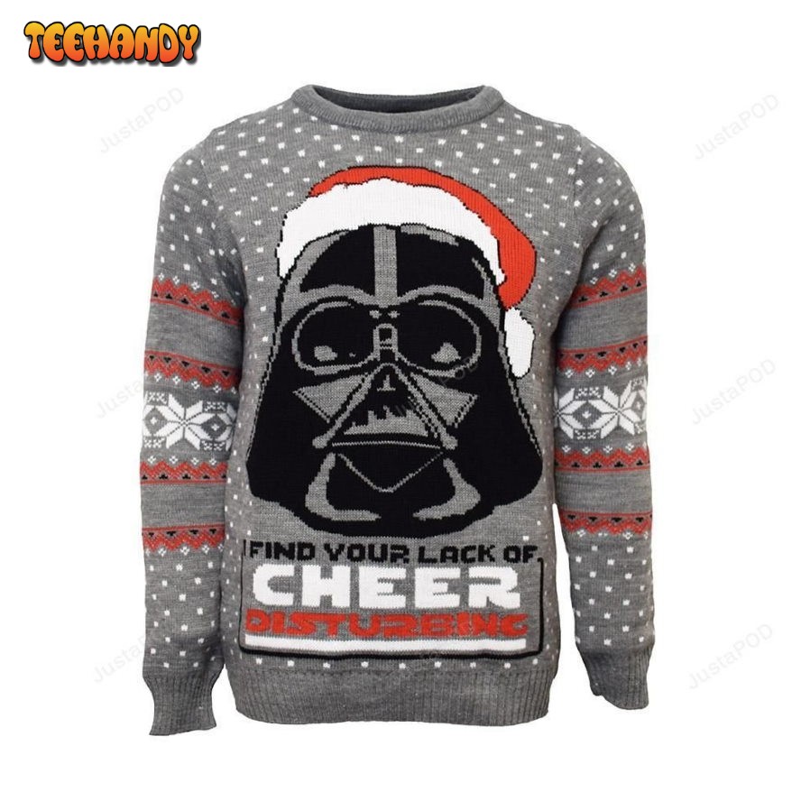 Official Star Wars Darth Vader Ugly Sweater, Ugly Sweater, Christmas Sweaters