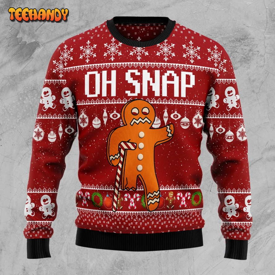 Oh Snap TG5114 Ugly Christmas Sweater