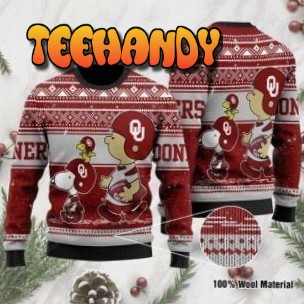 Oklahoma Sooners Ugly Christmas Sweater, Ugly Sweater