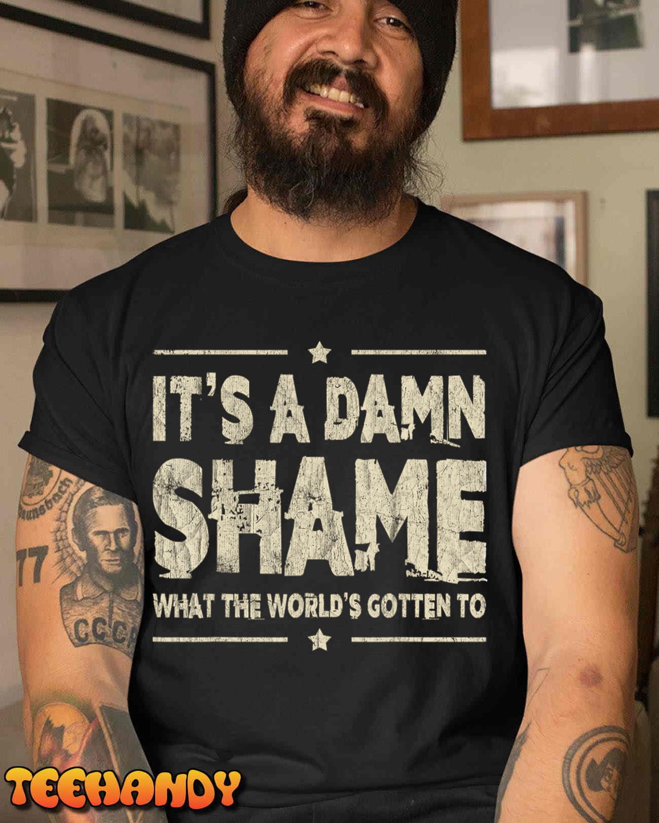 Oliver Anthony – It’s a Damn Shame What the Worlds Gotten To T-Shirt