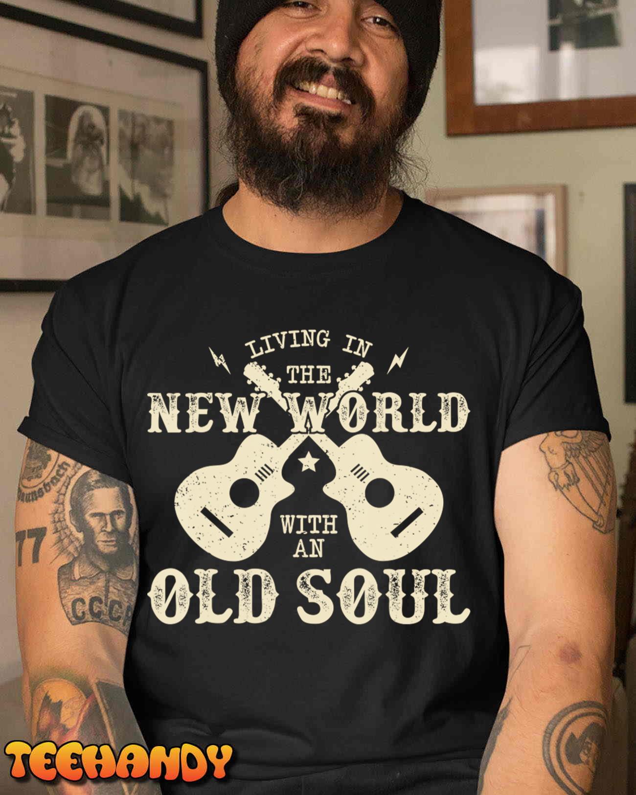 Oliver Anthony – Livin’ In The New World With An Old Soul T-Shirt