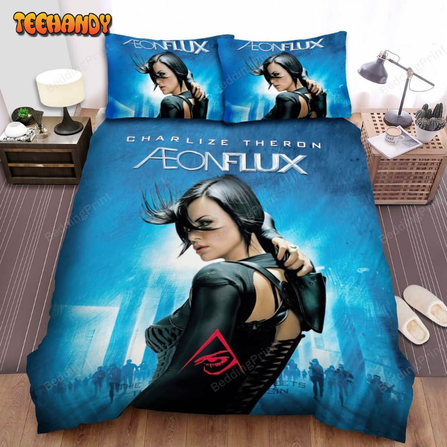 Æon Flux Movie Poster 1 Bed Sheets Duvet Cover Bedding Sets