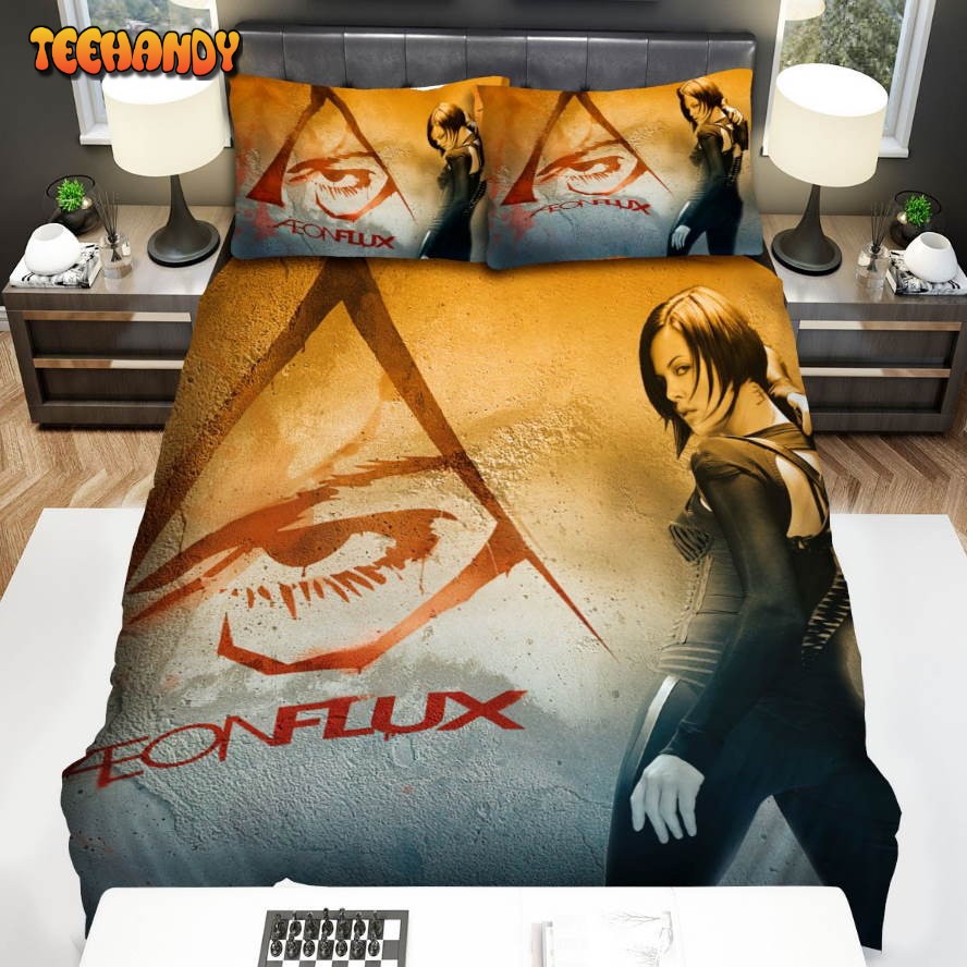 Æon Flux Movie Poster 5 Bed Sheets Duvet Cover Bedding Sets