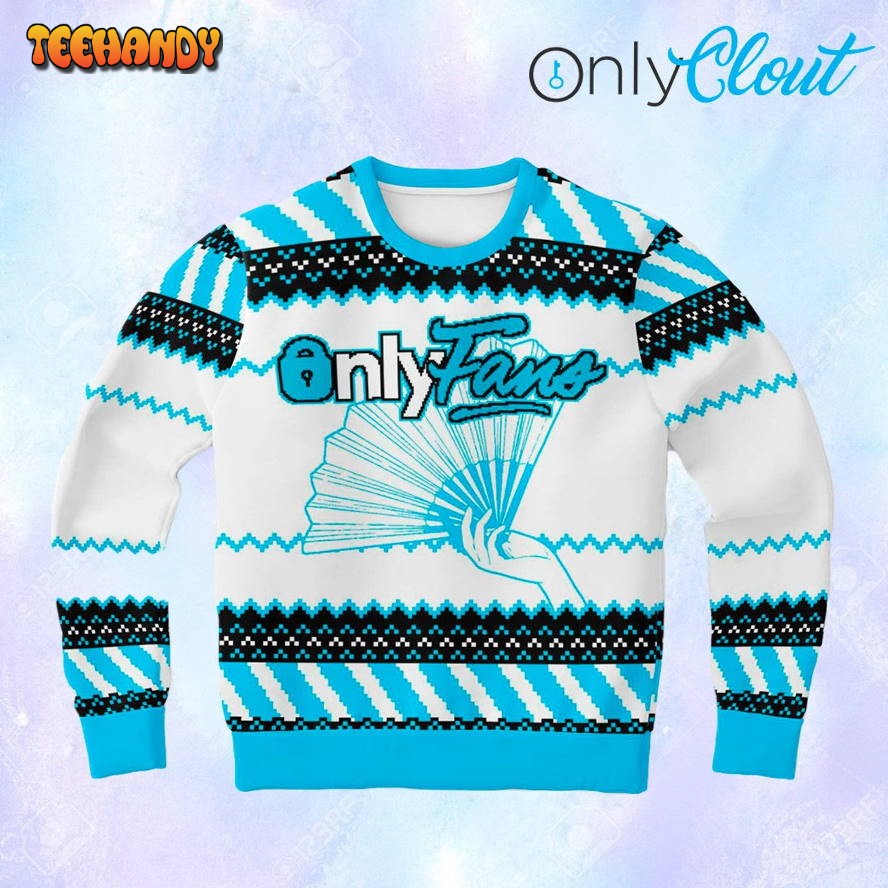 Only Fans Funny Ugly Christmas Sweater, Ugly Sweater, Christmas Sweaters