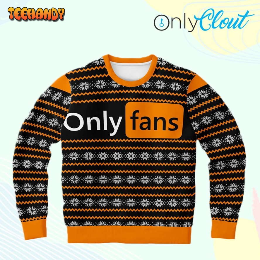 Onlyfans Dank Funny Ugly Christmas Sweater Ugly Sweater Christmas Sweaters