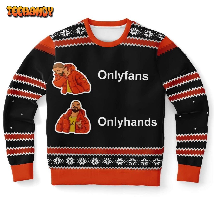 Onlyfans-Onlyhands Christmas Sweater, Ugly Sweater, Christmas Sweaters