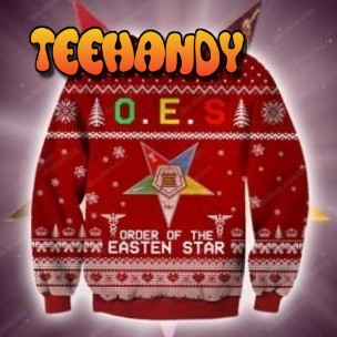 Order Of The Eastern Star 3D All Over Print Christmas Sweater, Ugly Sweater