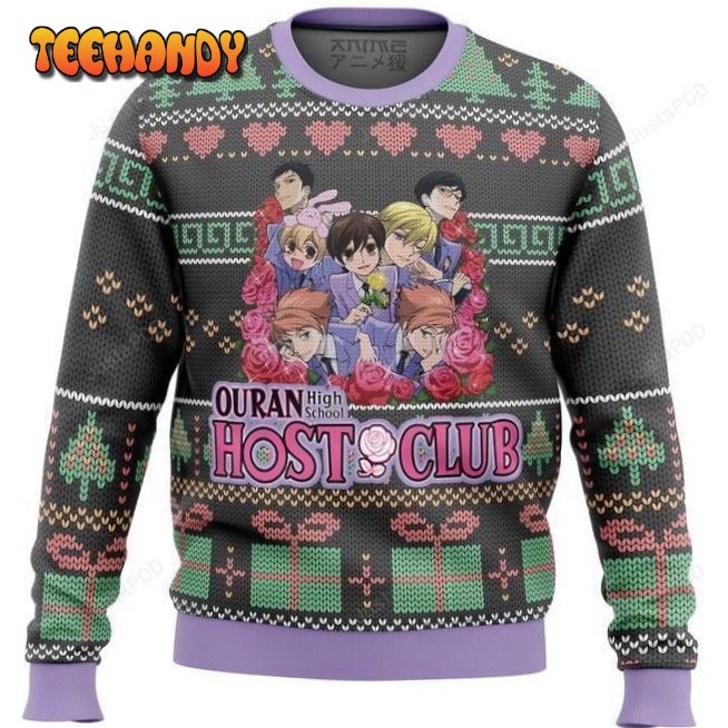 Ouran High School Host Club Ugly Christmas Sweater