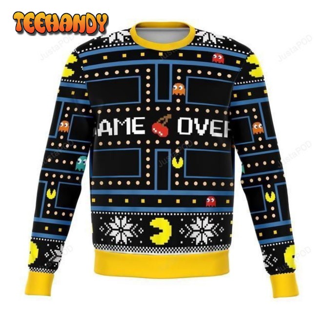 Pacman Ugly Christmas Sweater, Ugly Sweater, Christmas Sweaters