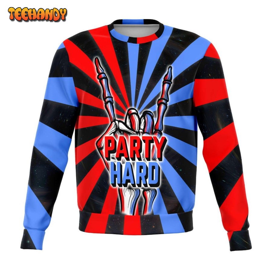 Party Propaganda 3D Ugly Sweater, Ugly Sweater, Christmas Sweaters