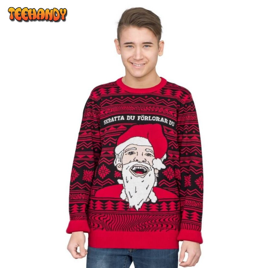 PewDiePie For Unisex Ugly Christmas Sweater, All Over Print Sweatshirt