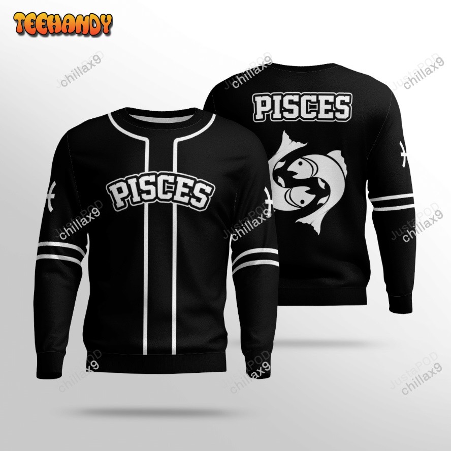 Pisces – Beautiful Zodiac Ugly Christmas Sweater, All Over Print Sweatshirt