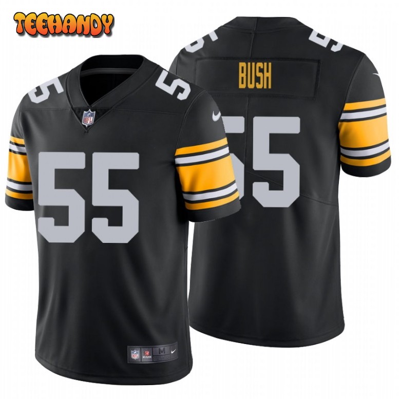 Pittsburgh Steelers Devin Bush Black Alternate Limited Jersey