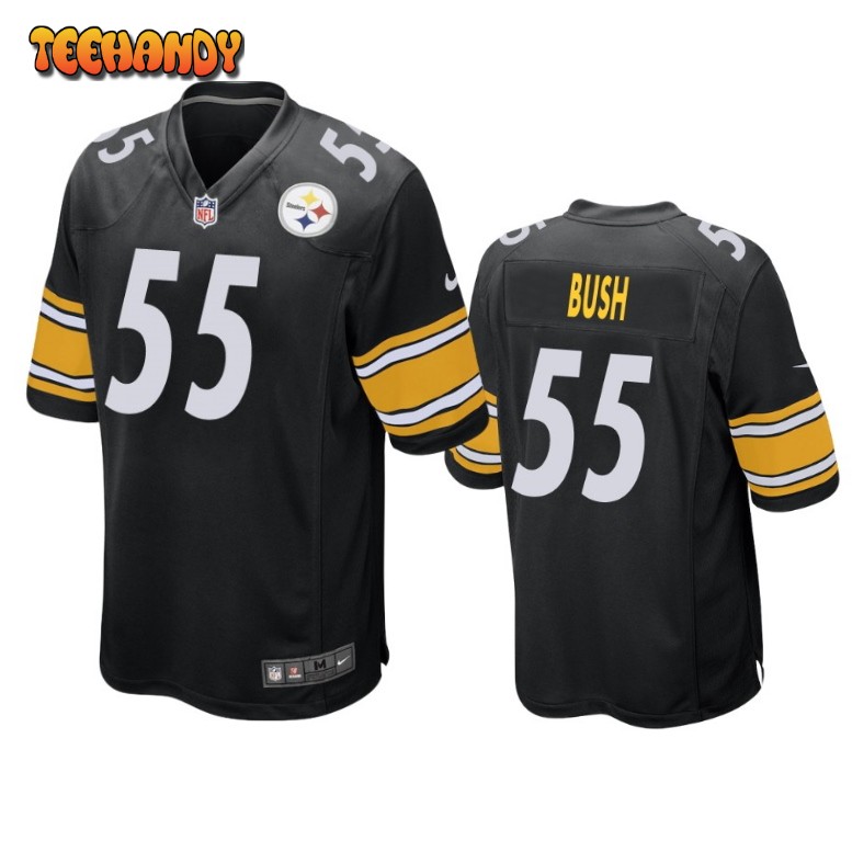 Pittsburgh Steelers Devin Bush Black Limited Jersey