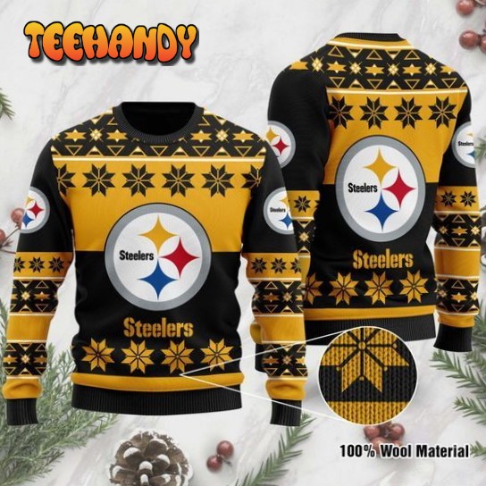 Pittsburgh Steelers Wool Christmas For Fans Ugly Christmas Sweater