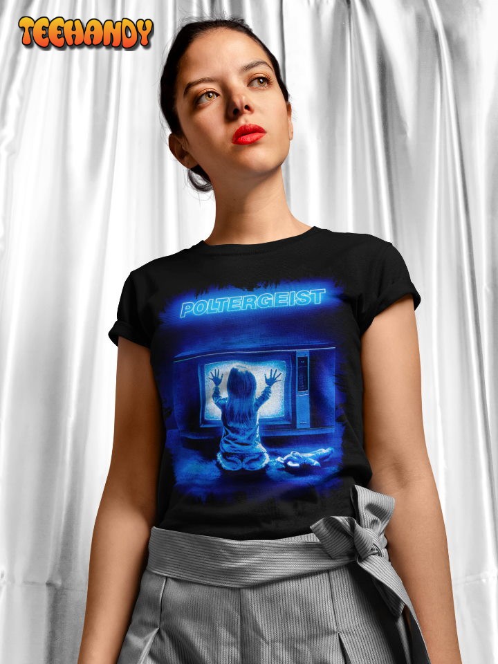 Poltergeist Movie Poster Style T Shirt, Vintage 80s Movie Shirt