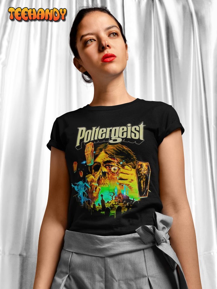 Poltergeist Movie Poster Style T Shirt, Vintage 80s Poltergeist T-Shirt