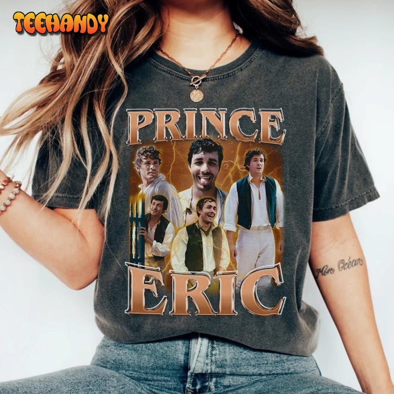 Prince Eric 90s Inspired Vintage T-Shirt, Actor Jonah Hauer King Shirt