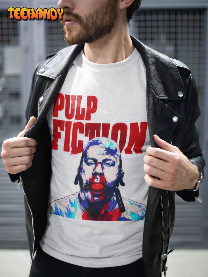 Pulp Fiction Soft T-Shirt, Pulp Fiction Movie Poster Shirt