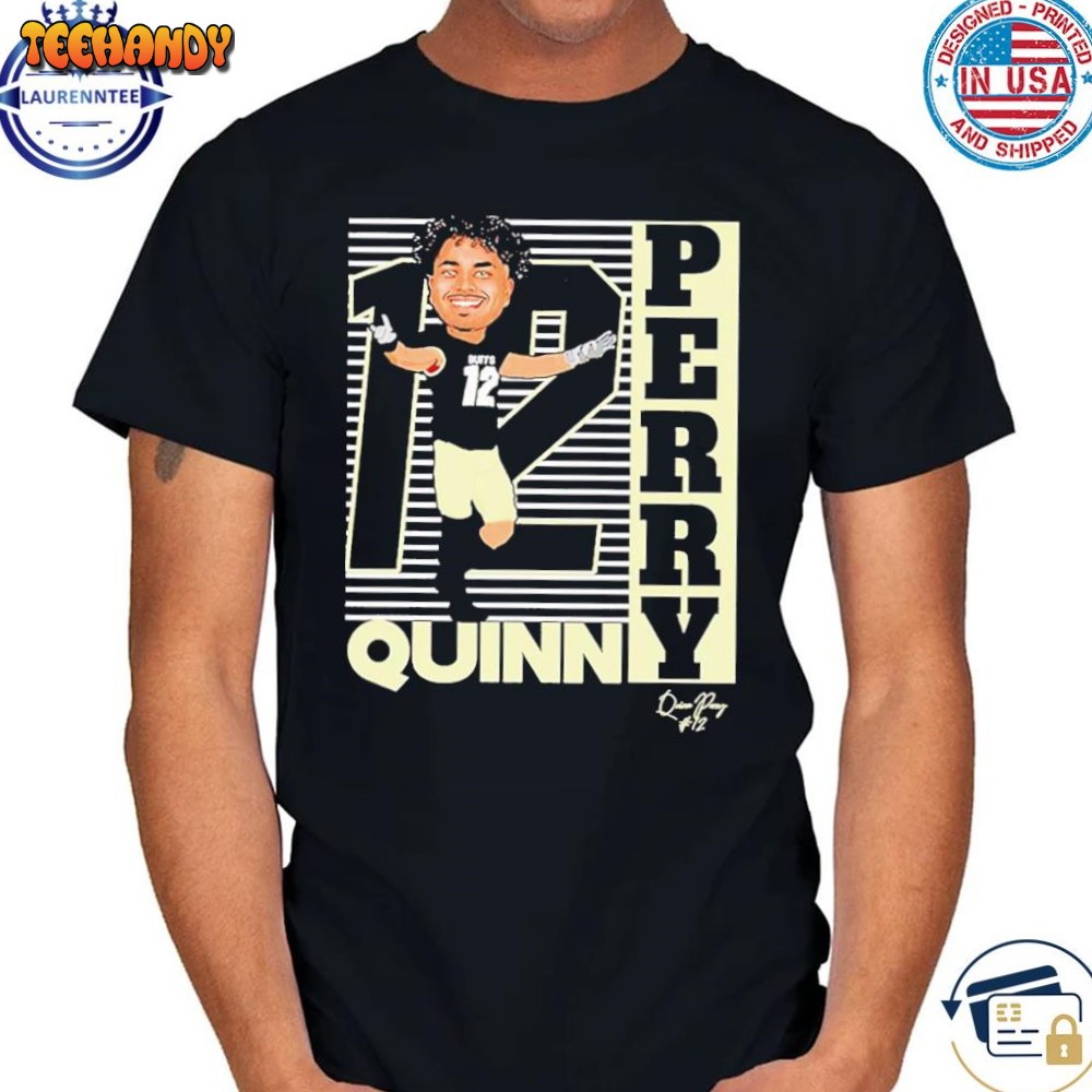 Quinn Perry Colorado Buffaloes Football Signature Shirt