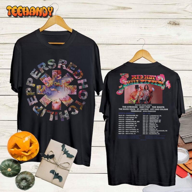 Red Hot Chili Peppers 2023 Tour Shirt, Red Hot Chili Peppers Shirt